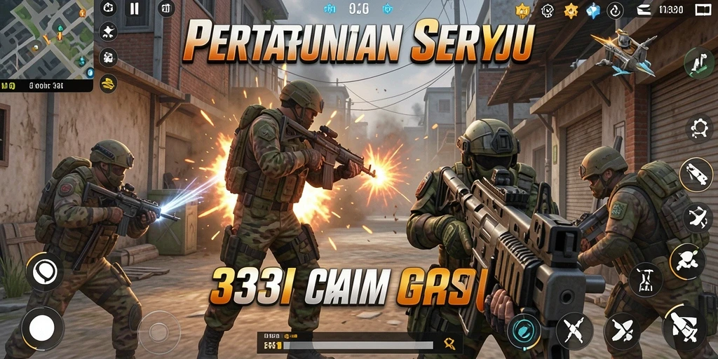 Gameplay seru dan mendebarkan dari 333I dalam aksi TPS.