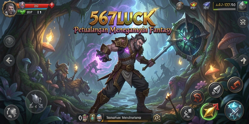 Screenshot gameplay 567LUCK menampilkan aksi petualangan yang mendalam.