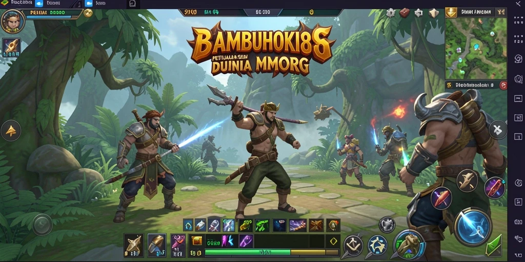 Tampilan gameplay BAMBUHOKI88 yang mengasyikkan dan penuh aksi.