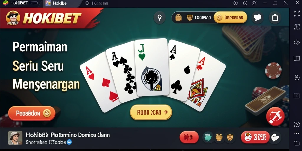 Gameplay menantang dan seru dari HOKIBET.