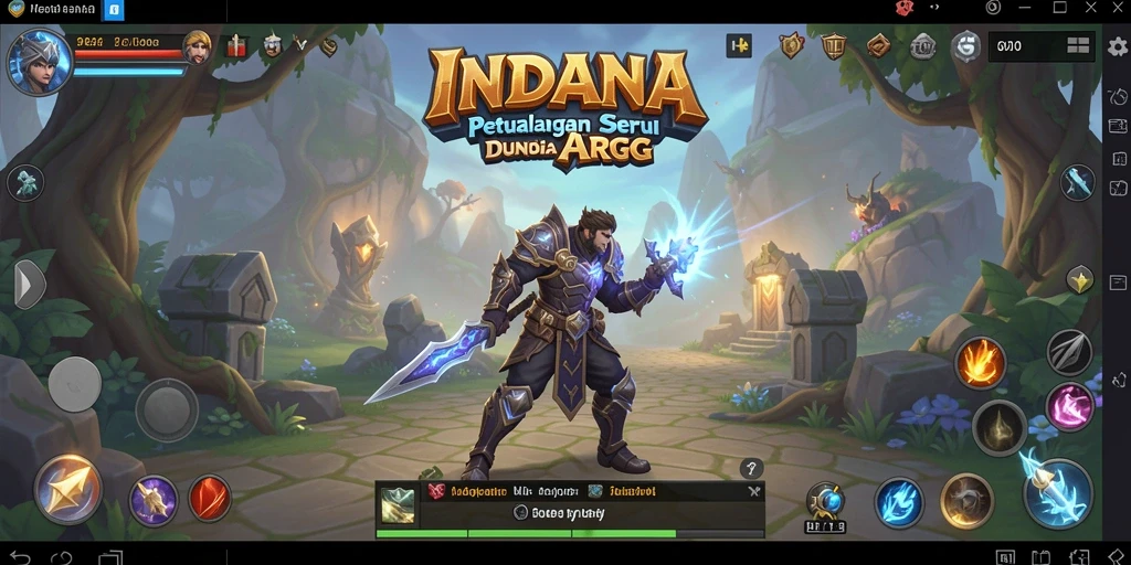 Tampilan gameplay ARPG yang mendebarkan dari INDAAA.