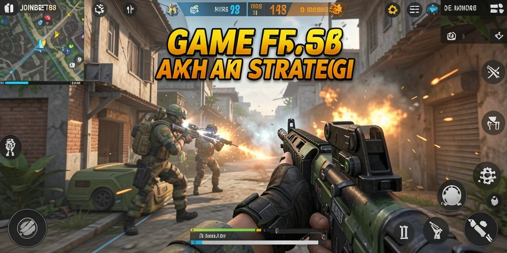 Gameplay seru dalam JOINBET88 dengan aksi tembak-menembak intens.