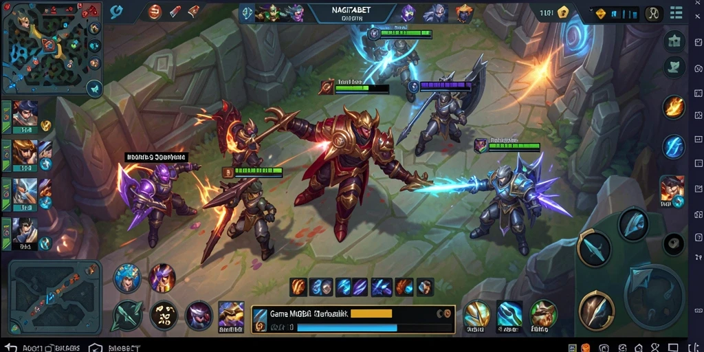 Tampilan aksi seru dalam gameplay NAGITABET yang mendebarkan.