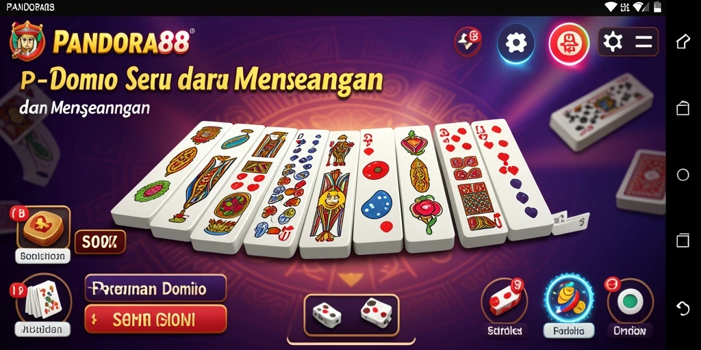 Gameplay seru Domino di PANDORA88 yang penuh tantangan.