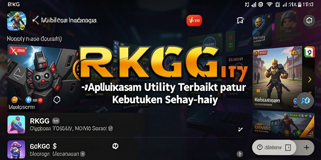 Screenshot RKGG menampilkan fitur-fitur aplikasi Utility yang bermanfaat.