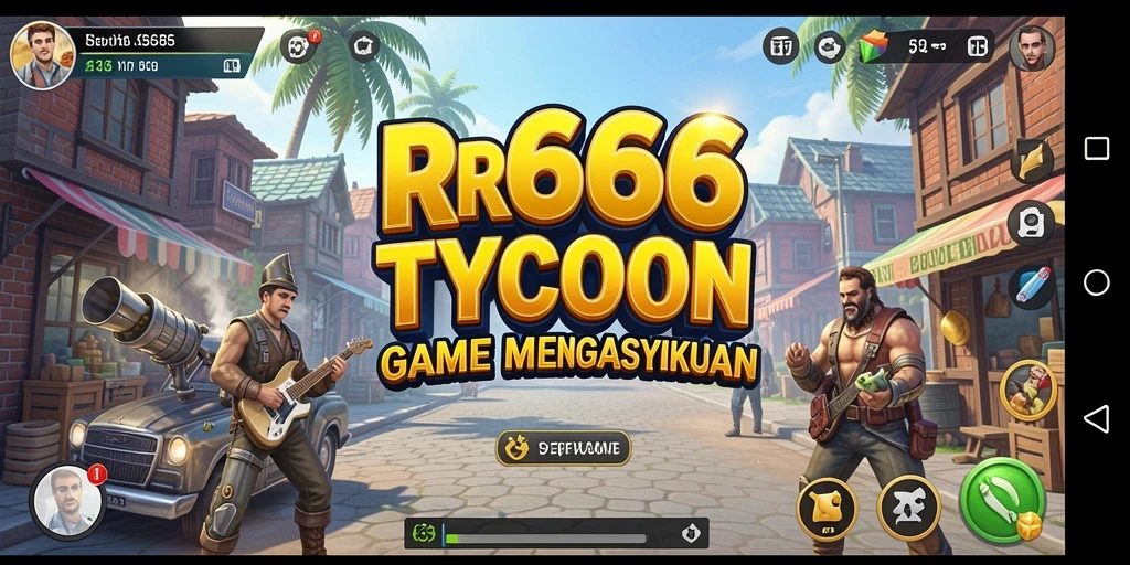 Tampilan gameplay RR666 yang menarik dan realistis.