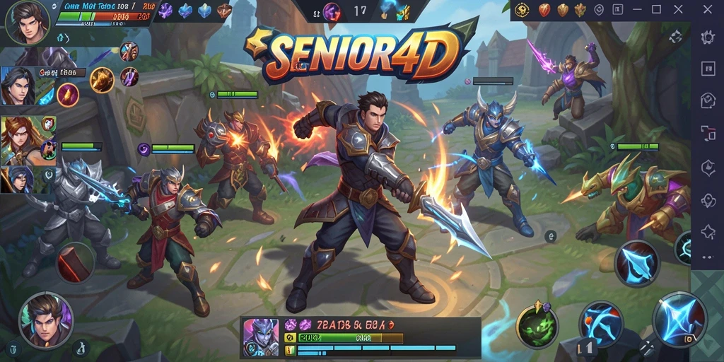 Gameplay menarik dari SENIOR4D yang menegangkan.