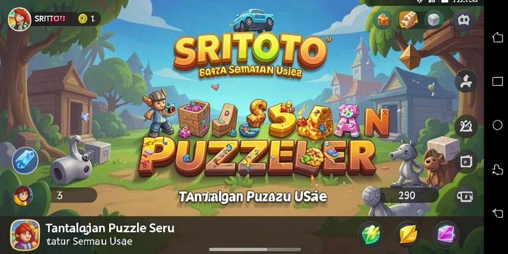Tampilan gameplay SRITOTO yang menantang dan strategis.